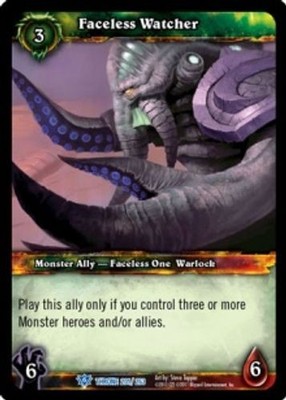 Faceless Watcher - Throne of the Tides - World of Warcraft TCG