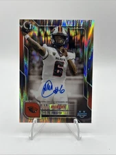 MAALIK MURPHY Oregon State 2025 1st Bowman U University Chrome Stealth AUTO