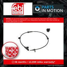 ABS Sensor fits NISSAN MICRA K13, K13KK 1.2 Front Left or Right 2010 on Wheel