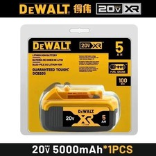 DEWALT 20V MAX XR 5 Ah Lithium Ion Battery Premium High Capacity DCB205-2 