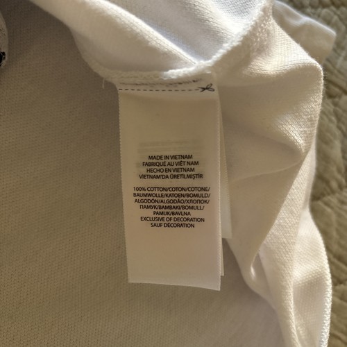 Ralph Lauren Rugby Polo Shirt Men’s L Custom Slim Fit Big Pony Crest Logo Number - Picture 9 of 10