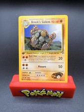Brock's Golem 20/132 1st Edition Gym Heroes Regular LP - Pokemon Card on eBay