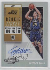2018-19 Panini Contenders Optic Rookie Ticket Grayson Allen #113 Auto 04dh