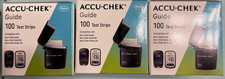 ACCU-CHEK Guide Glucose Test Strips 100 Ct  3 boxes total 300 strips