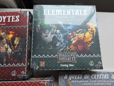 Massive Darkness Elementals Enemy Box Expansion CMON MD004