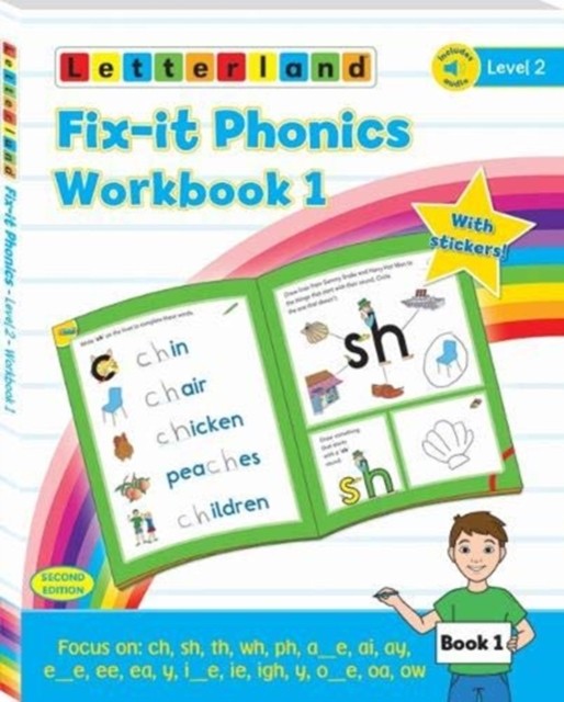 Fix-it Phonics - Level 2 - Workbook 1 (2nd Edition) by Lisa Holt