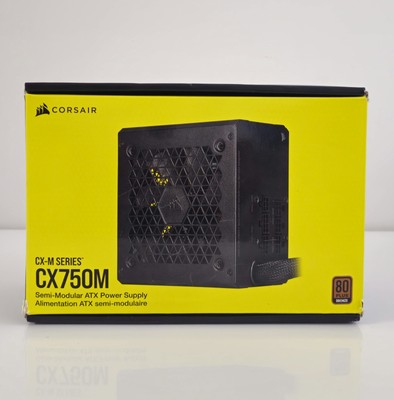 Corsair CX750M 80 Plus Bronze Semi-Modular Power Supply- Low-Noise ATX 750 Watt