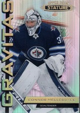 2021-22 Upper Deck Stature Gravitas #G3 Connor Hellebuyck - HKY