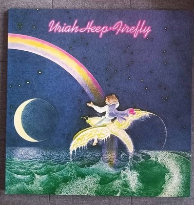 Uriah Heep Firefly first Japanese pressing Prog Rock 70s