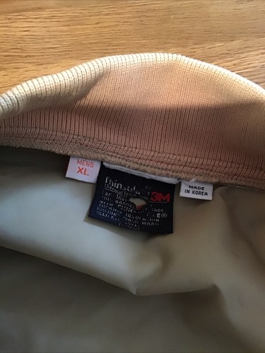 Vintage Columbia Jacket Sz XL Brown Duck Camo Hunting Thinsulate Thermal Snap - Picture 8 of 14
