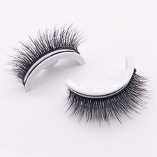 Reusable Self Adhesive Eyelashes Natural Mult...