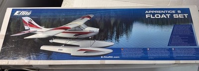 E-flite Apprentice S Float Set EFLA550 RC Plane Water Floats Open Box 
