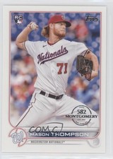 2022 Topps Series 1 582 Montgomery Club Mason Thompson #38 00l8