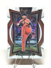 2025 Panini Select - Concourse Tomoyuki Sugano RC White Prizm /99 !’