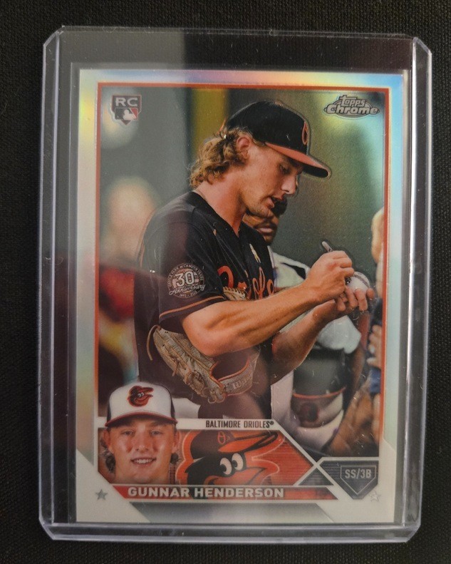 2023 Topps Chrome Gunnar Henderson #2 RC Image Variation SSP