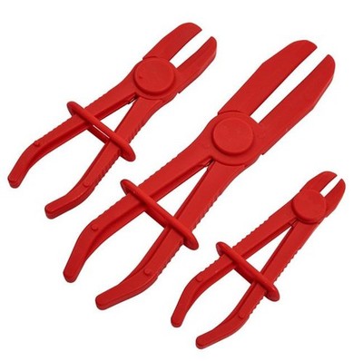3tlg Bremsschlauchschellen Set 1/2'' bis 3/4'' Durchmesser Schlauch für KFZ Amtech