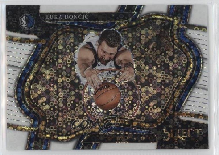 2022-23 Panini Select Courtside White Disco Prizm /75 Luka Doncic #251