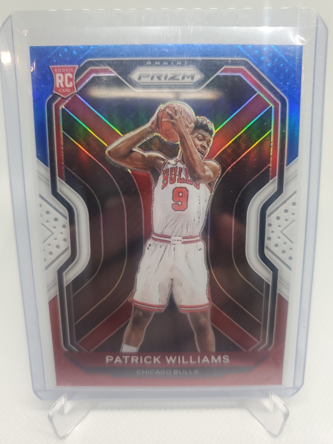 2020 2021 Panini Prizm Red White Blue Patrick Williams