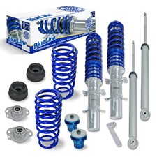 JOM BlueLine Gewindefahrwerk mit Domlager passend für Audi A3 (8L) 1.6, 1.8,