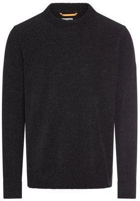 Camel Active Pullover Regular Fit Rundhals-Ausschnitt schwarz