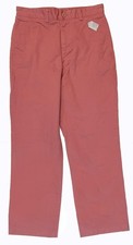 VINEYARD VINES Boys 16 Jetty Red Twill BREAKER PANTS Straight Leg