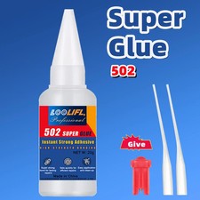 5 Pack 502 Super Glue Fast Dry Strong Adhesiv...