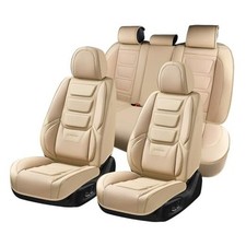 Car Seat Covers Full Set, Seat Covers for Cars, Front Seat FullSet B230-Beige