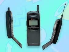 Vintage 90's Samsung Mobile Cellphone.Rare.Works 