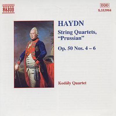 Joseph Haydn: String Quartets Nos. 4-6, 'Prussian' : Haydn/Kodaly Quartet