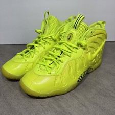 Nike Air Foamposite Pro Little Posite Volt Neon Green CW1593-702 Youth Sz 7Y GS
