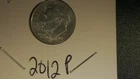 2012 (P)  US Roosevelt Dime