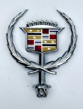1973 -1989 Cadillac Deville Eldorado Fleetwood Hood Ornament Top Oem 1973 -1989 Cadillac Deville Eldorado Fleetwood Hood Ornament Top Oem