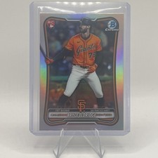 2026 Bowman Chrome Red RC Variation Refractor #58 Bryce Eldridge, San Francisco