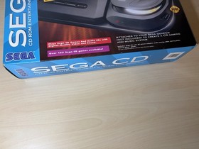 Sega CD Action System Black Game Console Tomcat Alley Set Complete Excellent