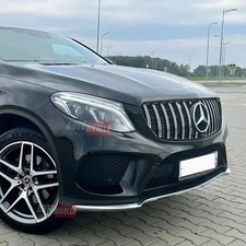 IENQBVL Spoiler Anteriore In Nero Lucido Per Mercedes GLE W166 C292 43 AMG GLE 350/400/450/500 2015-2018 – Lip Trim Cover Tuning