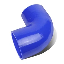 2.75" -3" 3-PLY 90 ELBOW TURBO/INTAKE/PIPE HIGH TEMP SILICONE REDUCER HOSE BLUE