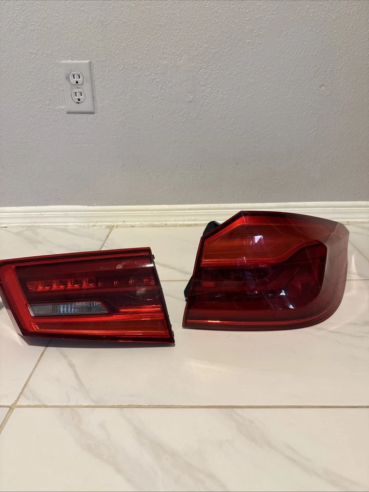 OEM BMW 2017-2020 Pre LCI G30 530i 540i F90 M5 Tail Lights Set - Image 2 of 4
