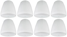  8 JBL Control 67 P/T 6.5" Commercial 70v White Hanging Pendant Speakers C67P/T