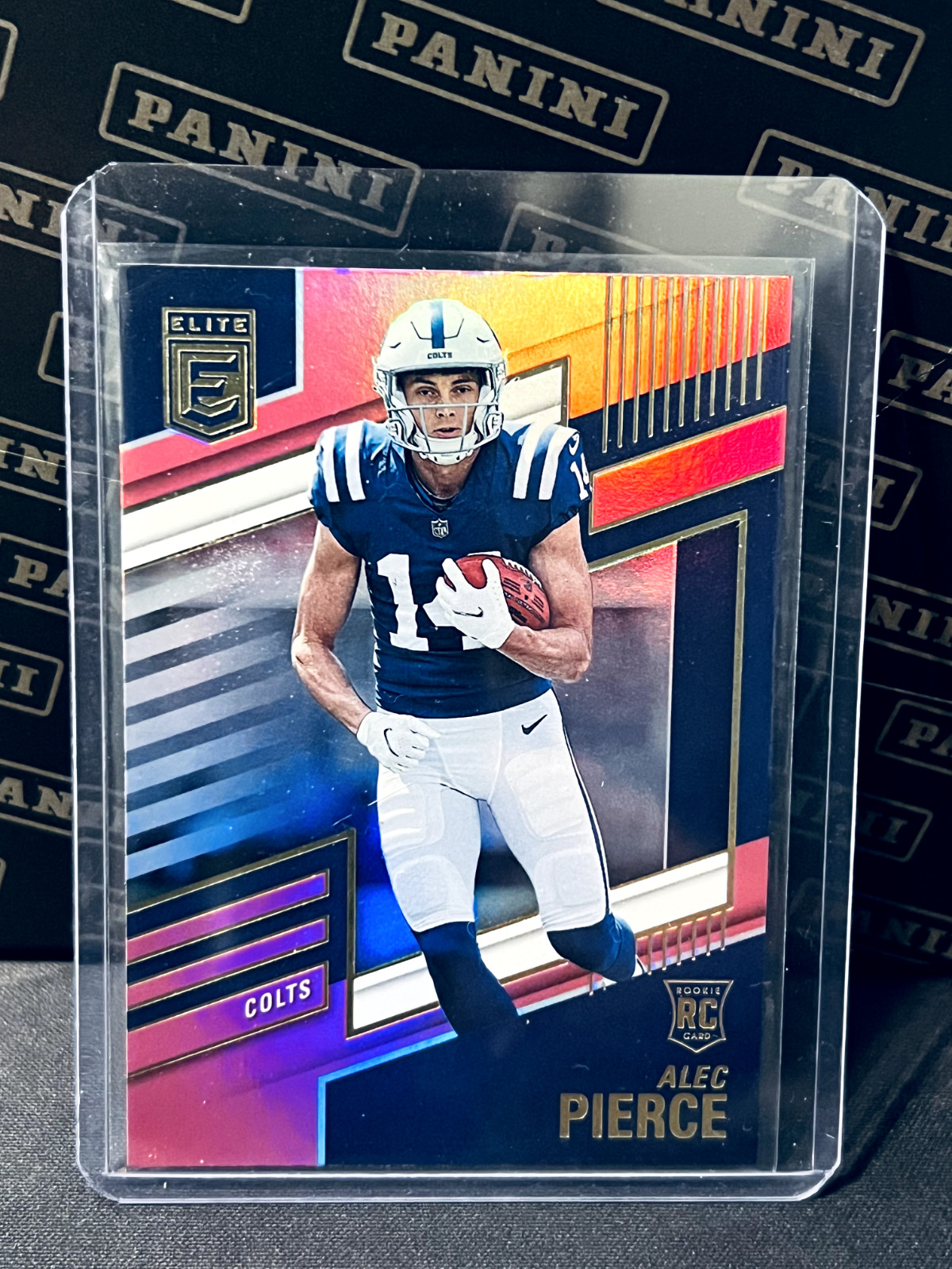 2022 Panini Donruss Elite - Rookies Alec Pierce #155 Pink (RC)