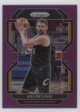 2021-22 Panini Prizm Purple Prizm 66/99 Kevin Love #115 hs9