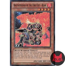 Yugioh Bruderschaft der Feuerfaust - Bär CBLZ-DE024 Ultra Rare NM