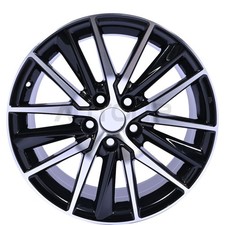 18 X 8 Alloy Wheel Rim For 2021-2024 Toyota Camry Machined Black Replacement