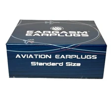 Eargasm Aviation Earplugs, Airplane Ear Plugs, Air Pressure Relief for Adults