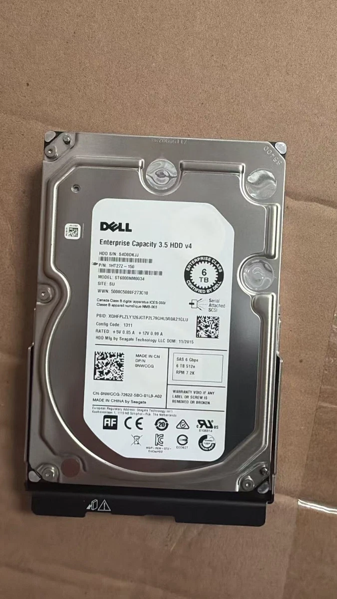 Dell SAS 6TB Internal Hard Disk Drives for sale | eBay