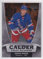 2019-20 O-Pee-Chee Platinum Calder Front-Runners Kaapo Kakko New York Rangers