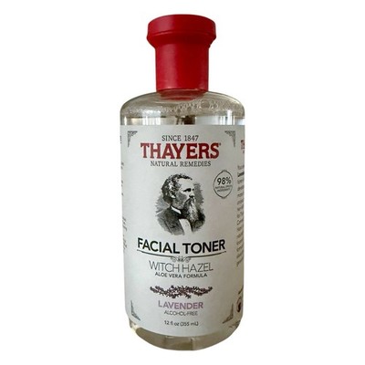 Thayers Alcohol-Free Lavender Witch Hazel Facial Toner with Aloe Vera 12 Fl Oz