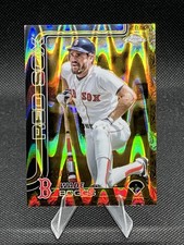2025 Topps Gilded Wade Boggs #86 Chrome Gold RayWave Refractor /25 SSP Red Sox