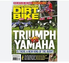Australasian Dirt Bike Magazine Issue 558 / TRIUMPH VS YAMAHA