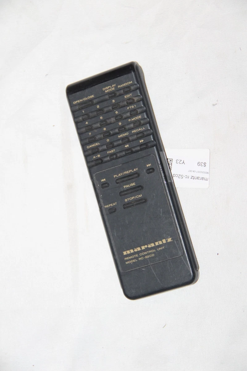 Marantz RC002ES replacement remote control with a different look for 13