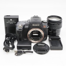 Sony Alpha 550 DSLR Camera with 18-55mm Zoom Lens Kit Excellent Condition